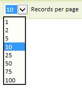 Aa Recordsperpage